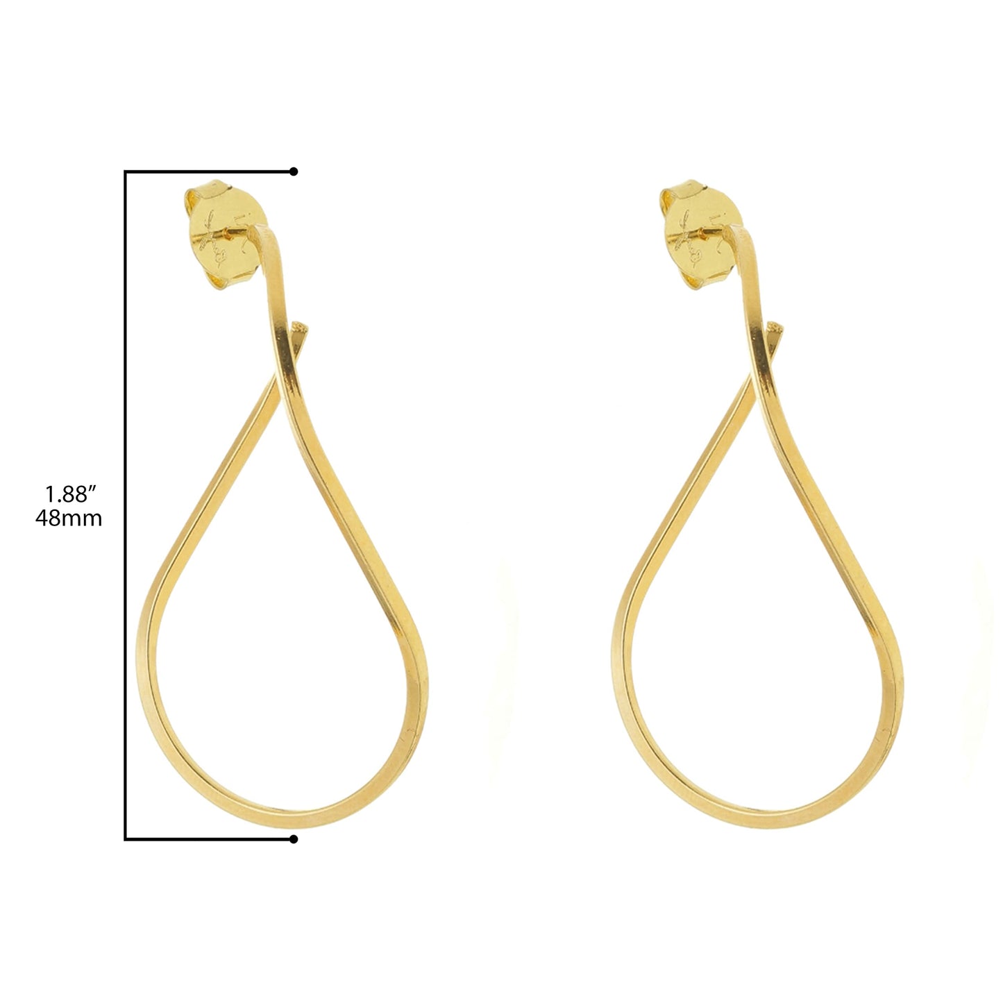 Geometric Dangle Earring