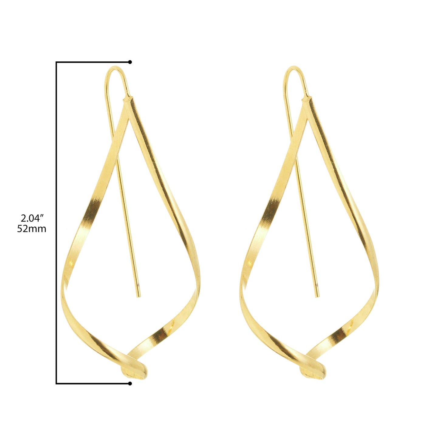 Geometric Dangle Earring