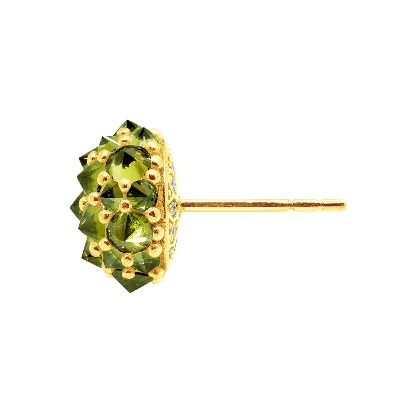 Pharaoun Perfect Bonbon Stud Earrings Collection. Choice of Stone Color and Metal