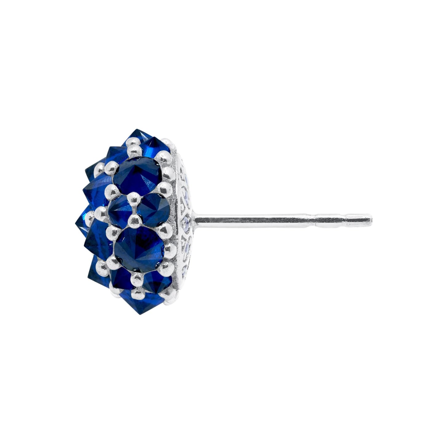 Pharaoun Perfect Bonbon Stud Earrings Collection. Choice of Stone Color and Metal