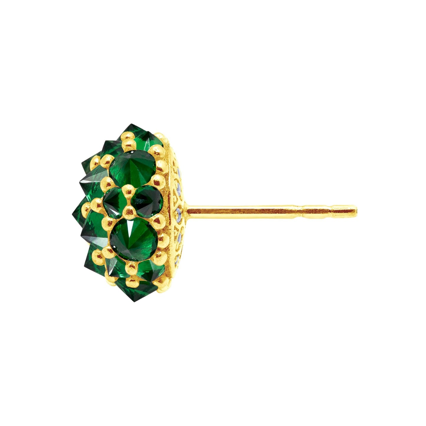 Pharaoun Perfect Bonbon Stud Earrings Collection. Choice of Stone Color and Metal