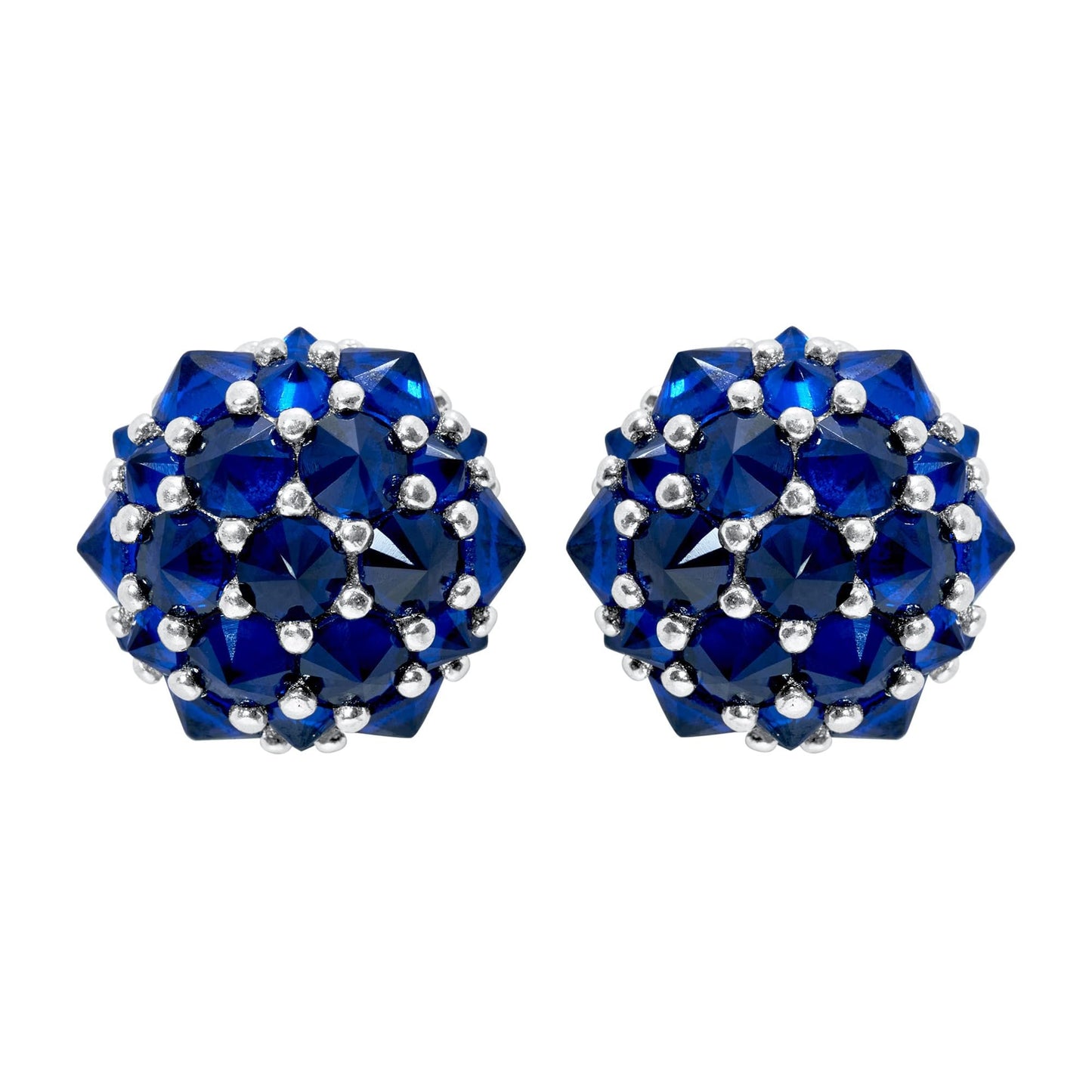 Pharaoun Perfect Bonbon Stud Earrings Collection. Choice of Stone Color and Metal