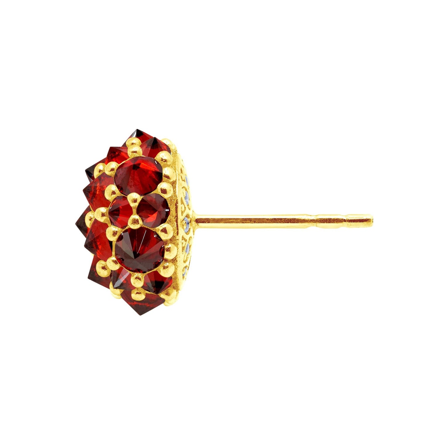 Pharaoun Perfect Bonbon Stud Earrings Collection. Choice of Stone Color and Metal